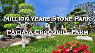 Million Years Stone Park And Pattaya Crocodile Farm without Guide